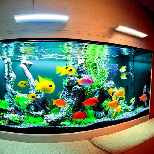LED system for aquarium 